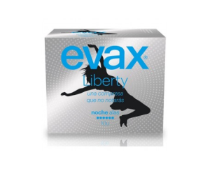 Compresas evax liberty noche alas 9 und.